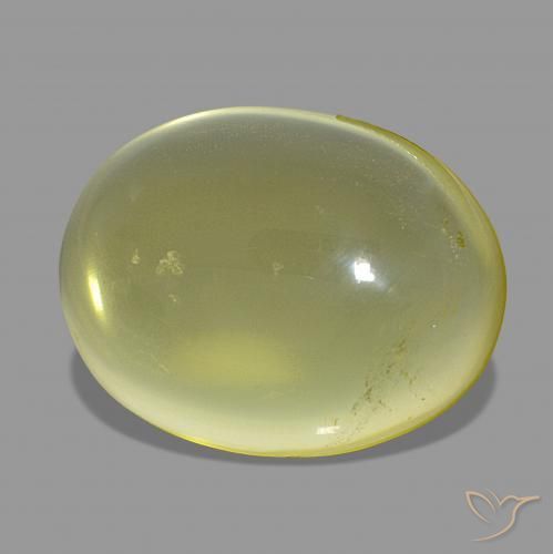 Quartzo Luz amarela Natural 47.33ct, oval, Transparente