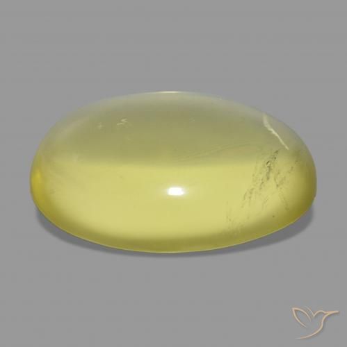 Quartzo Luz amarela Natural 47.33ct, oval, Transparente