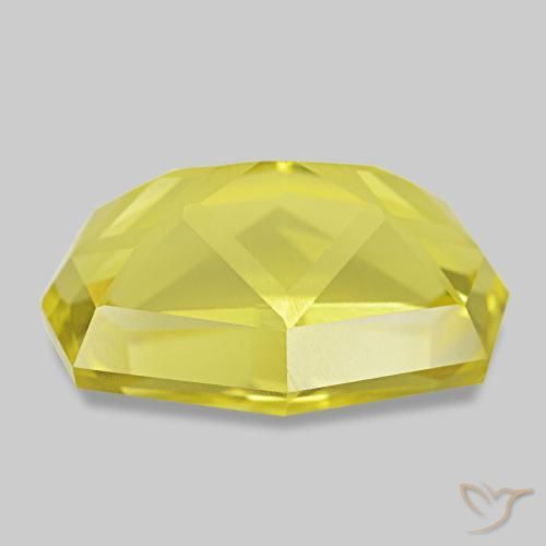 Quartzo amarelo natural 12,75ct, forma extravagante, VVS