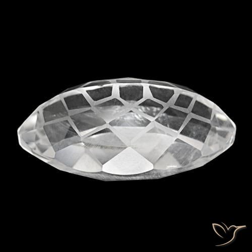 Quartzo branco natural 32,05ct, marquise, VS