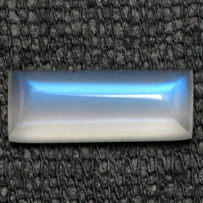 Pedra da Lua Arco-íris Branco Natural 2.76ct, Transparente, Transparente/Translúcido