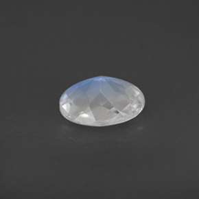 Pedra da Lua Arco-íris Branco azulado Natural 1.05ct, Corte Oval, VS