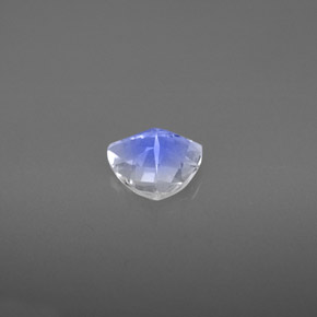 Pedra da lua arco-íris branco natural 0,83ct, trillion, VS