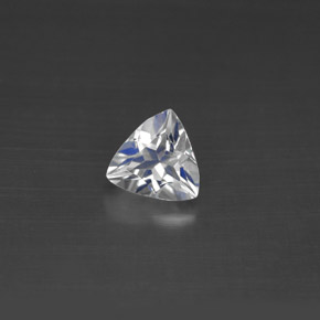 Pedra da Lua Arco-íris Branco azulado Natural 0.60ct, Trilhão, VS