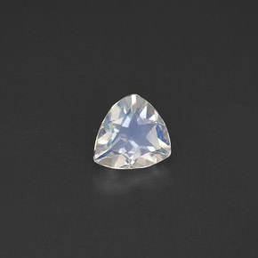 Pedra da lua arco-íris branco natural 0,51ct, trillion, VS