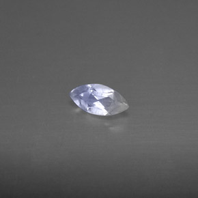 Pedra da lua arco-íris branco natural 0,23ct, transparente, transparente/translúcido