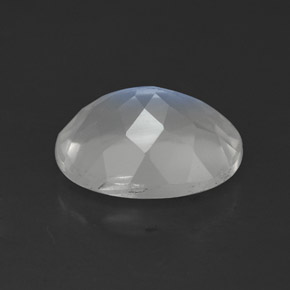 Pedra da Lua Arco-íris Branco azulado Natural 1.73ct, Transparente, Transparente/Translúcido