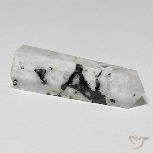 Pedra da Lua Arco-Íris Multicolorido Natural 40.48ct, Chique, Opaco