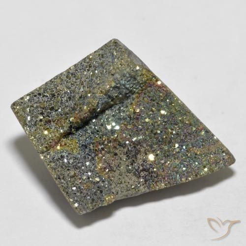 16.45ct Natural Multicolorido Pirita arco-íris, Chique, Opaco
