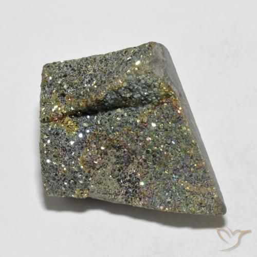 Pirita arco-íris Multicolorido Natural 16.45ct, Chique, Opaco