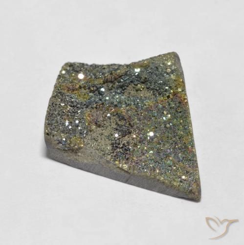 Pirita arco-íris Multicolorido Natural 16.45ct, Chique, Opaco
