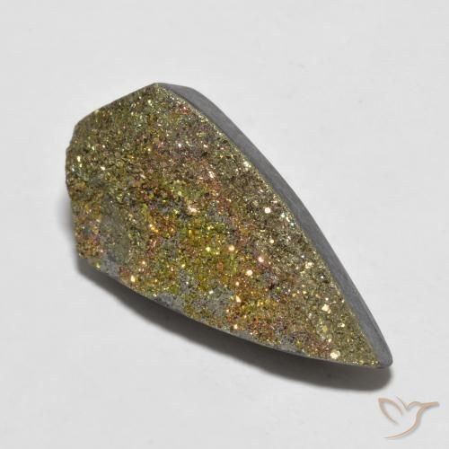 Pirita arco-íris Multicolorido Natural 11.70ct, Chique, Opaco