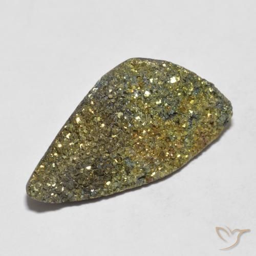 Pirita arco-íris Multicolorido Natural 10.03ct, Forma extravagante, Opaco