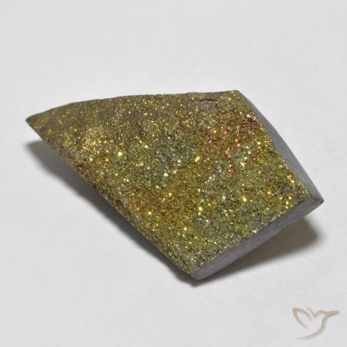 Pirita arco-íris Multicolorido Natural 12.17ct, Chique, Opaco