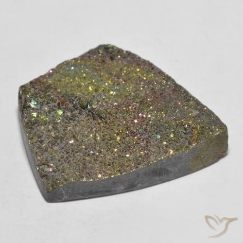 Pirita arco-íris Multicolorido Natural 15.88ct, Chique, Opaco