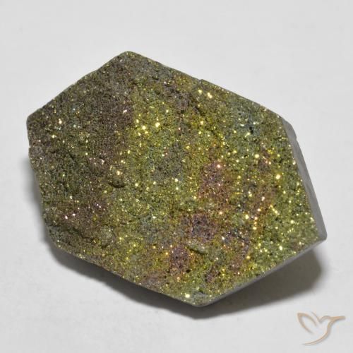 Pirita arco-íris Multicolorido Natural 19.90ct, Chique, Opaco