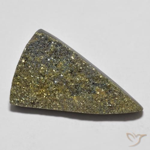 Pirita arco-íris Multicolorido Natural 10.40ct, Trilhão, Opaco