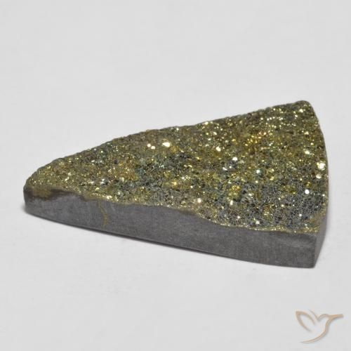 Pirita arco-íris Multicolorido Natural 10.40ct, Trilhão, Opaco