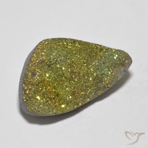 Pirita arco-íris Multicolorido Natural 8.62ct, Chique, Opaco