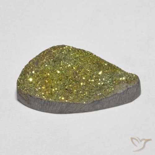 Pirita arco-íris Multicolorido Natural 8.62ct, Chique, Opaco