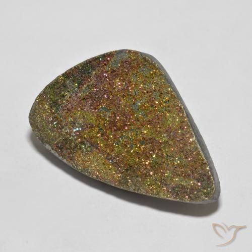Pirita arco-íris Multicolorido Natural 24.00ct, Chique, Opaco