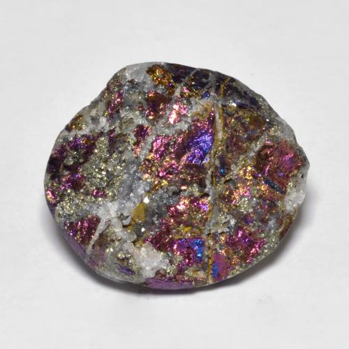 Pirita arco-íris Multicolorido Natural 14.82ct, Forma extravagante, Opaco