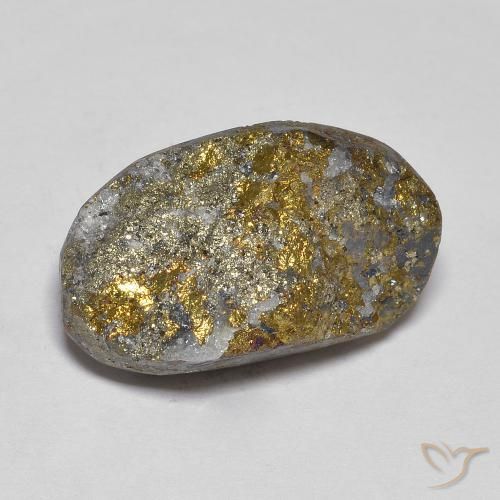 Pirita arco-íris Multicolorido Natural 21.12ct, Chique, Opaco
