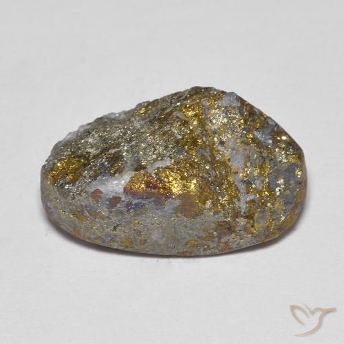 Pirita arco-íris Multicolorido Natural 21.12ct, Chique, Opaco