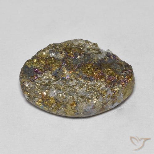 Pirita arco-íris Multicolorido Natural 13.36ct, Chique, Opaco