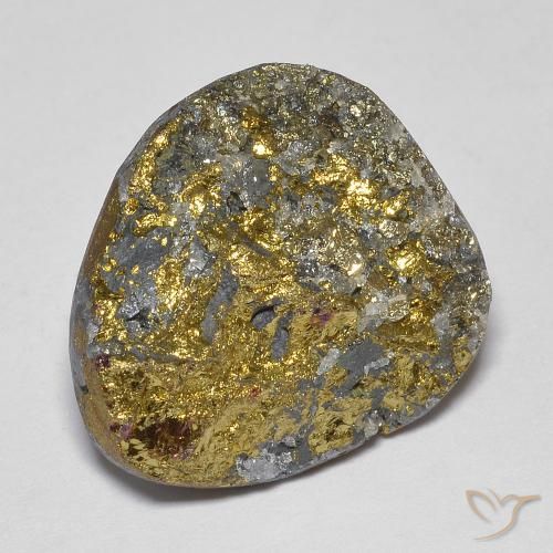18.38ct Natural Multicolorido Pirita arco-íris, Chique, Opaco