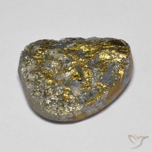 Pirita arco-íris Multicolorido Natural 18.38ct, Chique, Opaco