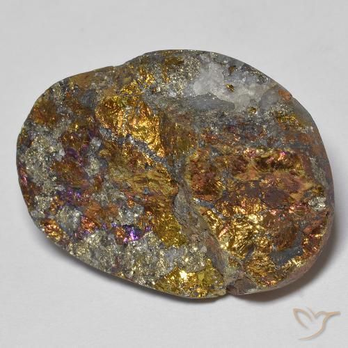 Pirita arco-íris Multicolorido Natural 41.69ct, Chique, Opaco
