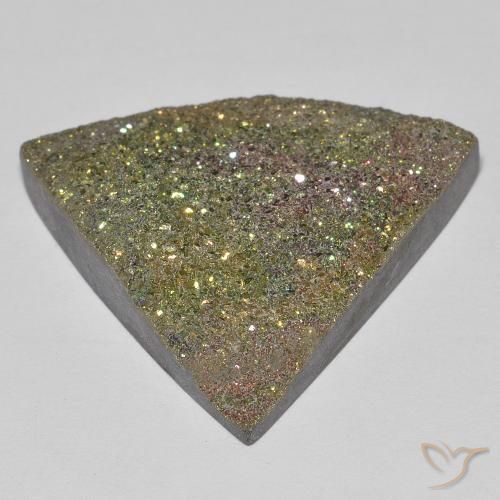 Pirita arco-íris Multicolorido Natural 19.03ct, Trilhão, Opaco