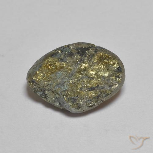 7.71ct Natural Multicolorido Pirita arco-íris, Chique, Opaco