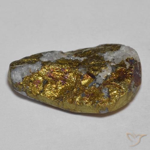 Pirita arco-íris Multicolorido Natural 11.14ct, Chique, Opaco