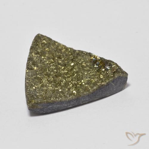 Pirita arco-íris Multicolorido Natural 6.22ct, Trilhão, Opaco