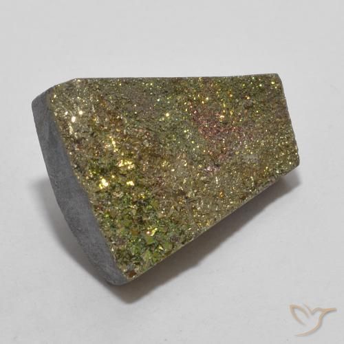 Pirita arco-íris Multicolorido Natural 7.23ct, Chique, Opaco