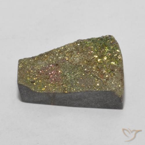 Pirita arco-íris Multicolorido Natural 7.23ct, Chique, Opaco