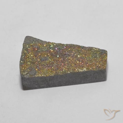 Pirita arco-íris Multicolorido Natural 7.15ct, Chique, Opaco