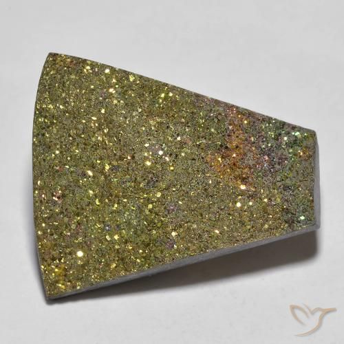 13.82ct Natural Multicolorido Pirita arco-íris, Chique, Opaco