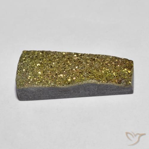 Pirita arco-íris Multicolorido Natural 7.04ct, Chique, Opaco