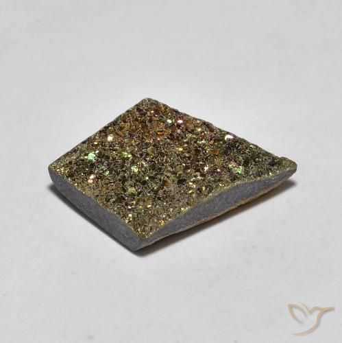 Pirita arco-íris Multicolorido Natural 4.77ct, Chique, Opaco