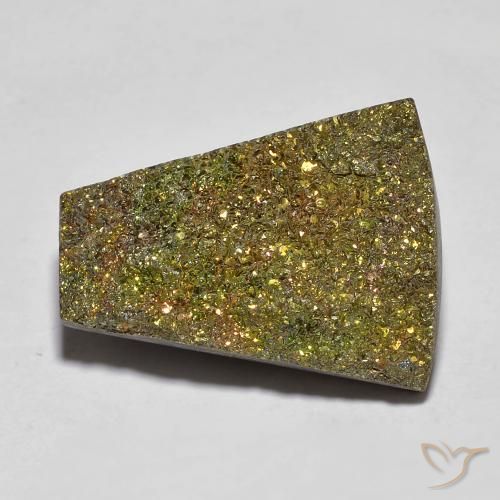 9.90ct Natural Multicolorido Pirita arco-íris, Chique, Opaco
