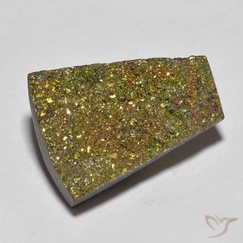 Pirita arco-íris Multicolorido Natural 9.90ct, Chique, Opaco