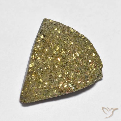 Pirita arco-íris Multicolorido Natural 8.41ct, Trilhão, Opaco