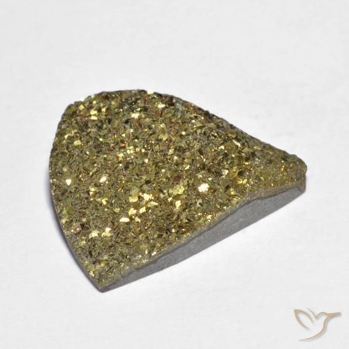 Pirita arco-íris Multicolorido Natural 8.41ct, Trilhão, Opaco