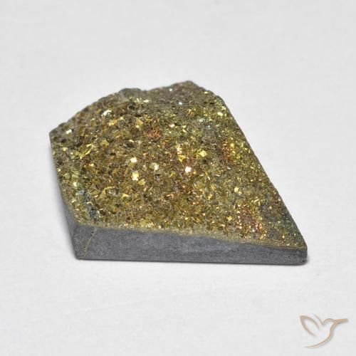 Pirita arco-íris Multicolorido Natural 5.46ct, Chique, Opaco
