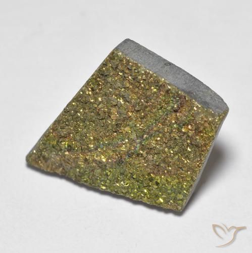 8.01ct Natural Multicolorido Pirita arco-íris, Chique, Opaco
