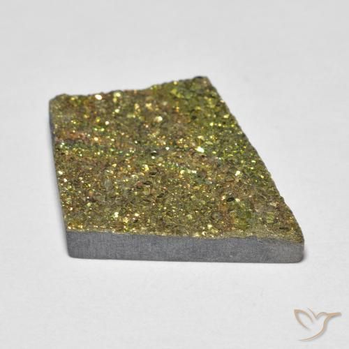 Pirita arco-íris Multicolorido Natural 8.01ct, Chique, Opaco