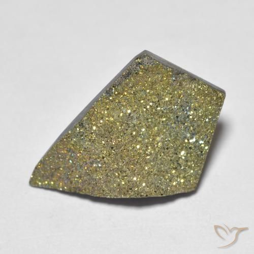 Pirita arco-íris Multicolorido Natural 5.15ct, Chique, Opaco